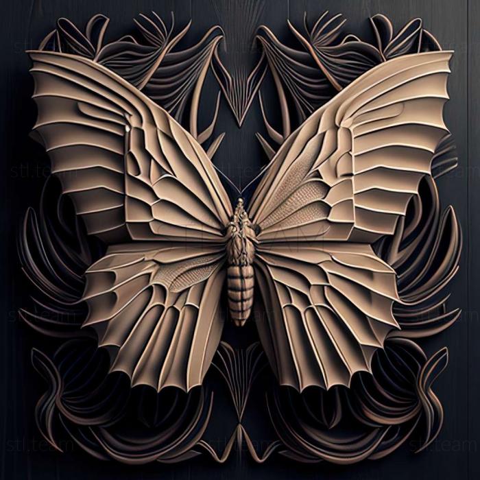 3D модель Papilio macilentus (STL)